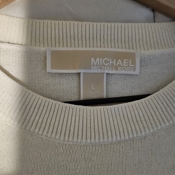 Michael Kors Cream Sweater - Picture 2 of 5